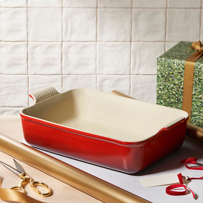 Deep Rectangular Dish, view 4